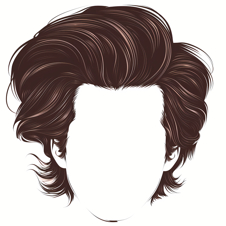 Man Hairstyle,Wavy Haircut,Person With A Wavy Hairstyle