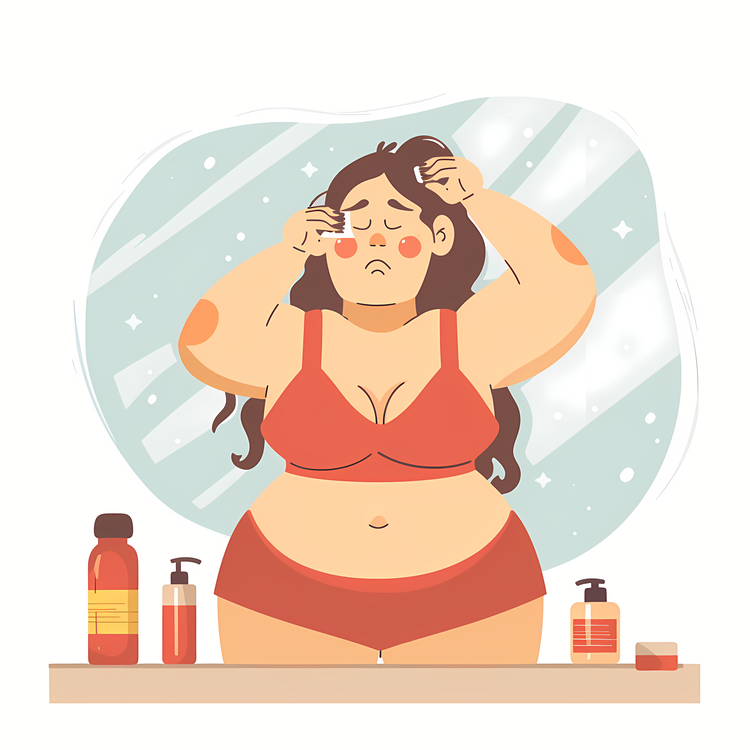 Obesity Woman,Pregnancy,Skin Care