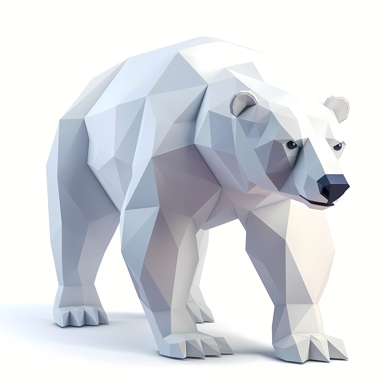 International Polar Bear Day,Polygonal,3d