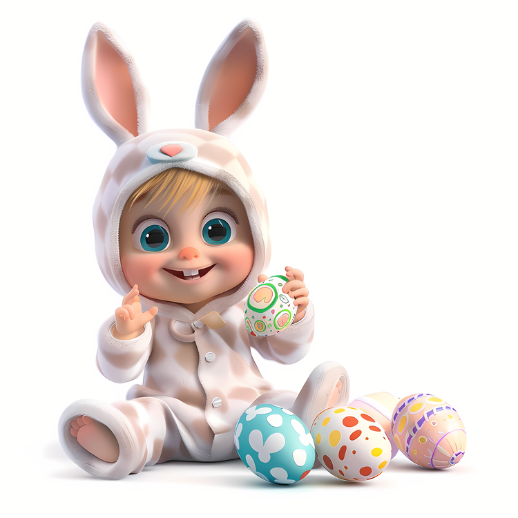Easter Bunny Costume,Baby,Child