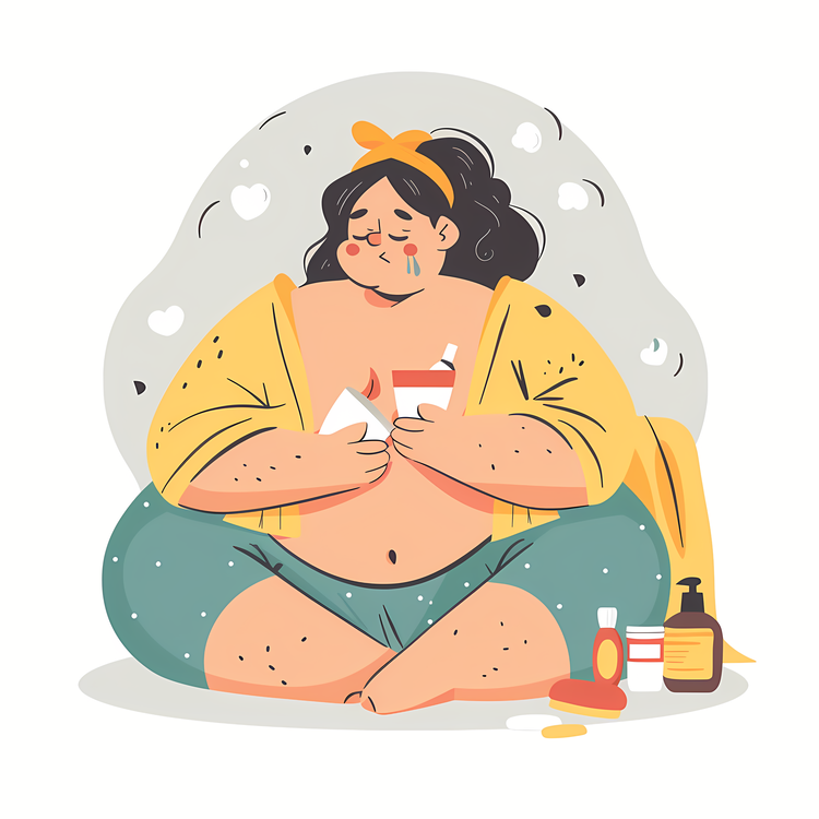Obesity Woman,Human,Body