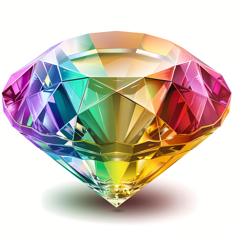 Colorful Diamond,Polished Diamond,Shiny Diamond