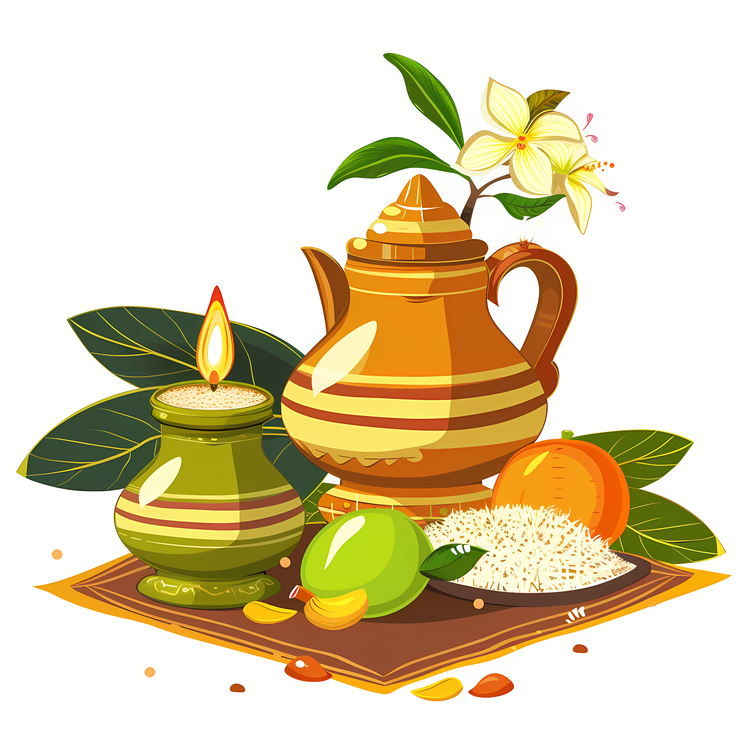 Happy Ugadi,Pot,Teapot