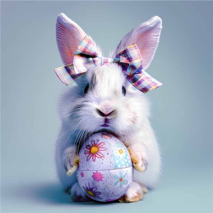 Easter Bunny,Rabbit With Easter Egg,Easter Egg Picture
