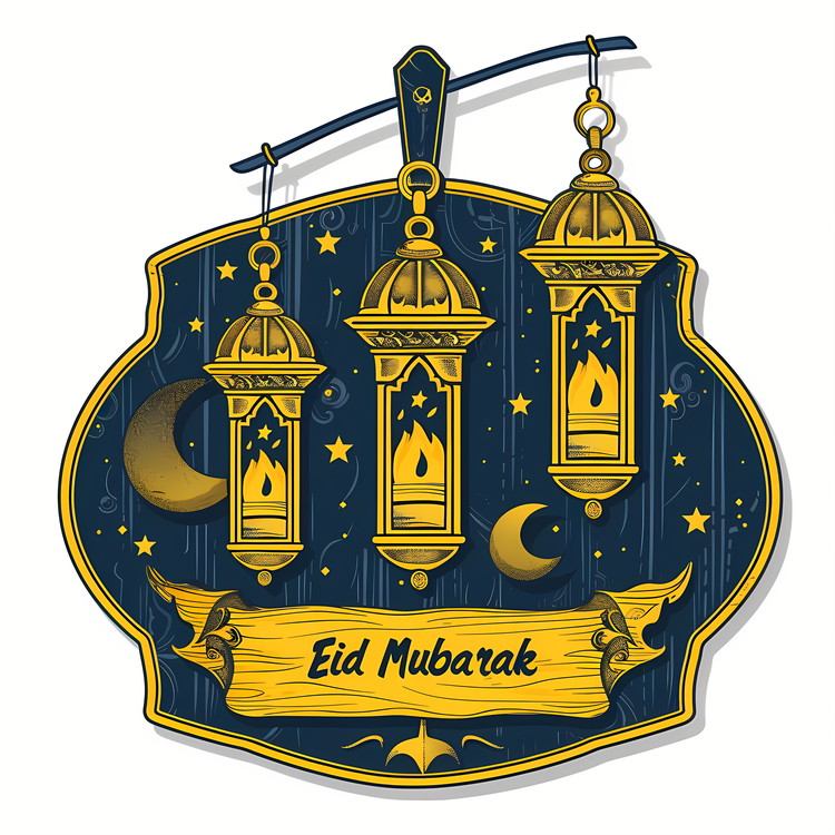 Eid Mubarak,Lanterns,Festival Decorations