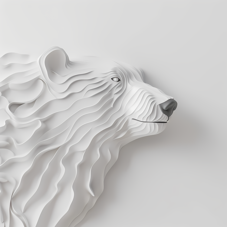 International Polar Bear Day,Bear Head,White Paper