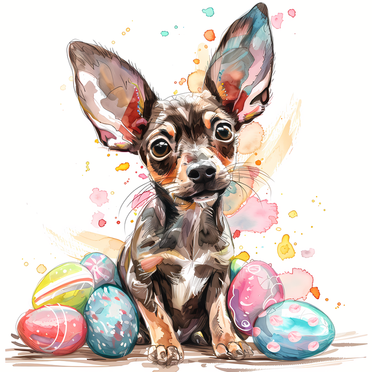 Easter Themed Pet,Dog,Chihuahua