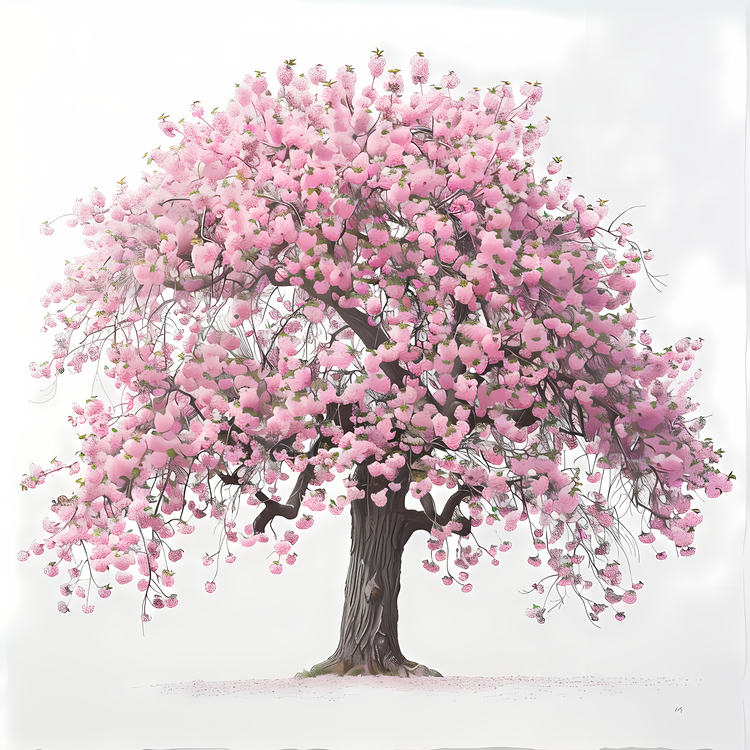 Cherry Blossom Tree,Pink,Blossoms