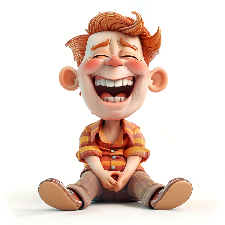 Lets Laugh Day,Cartoon Character,Laughing