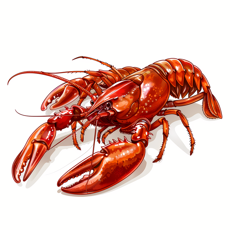 Crawfish,L Lobster,Red