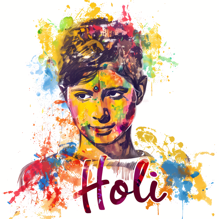 Holi,Colorful,Painting