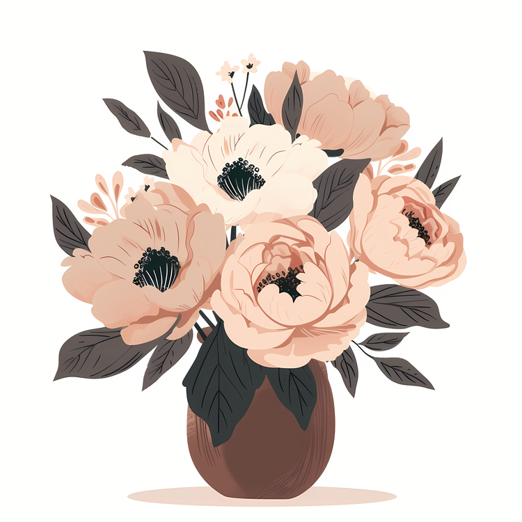Peony Flower Arrangement,Bouquet,Peonies
