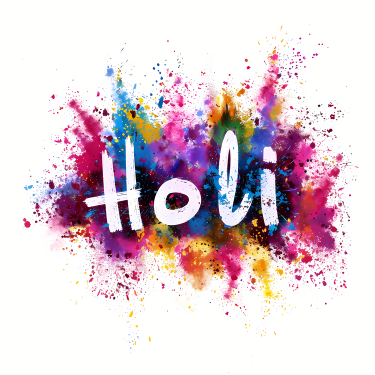 Holi,Festive,Colored