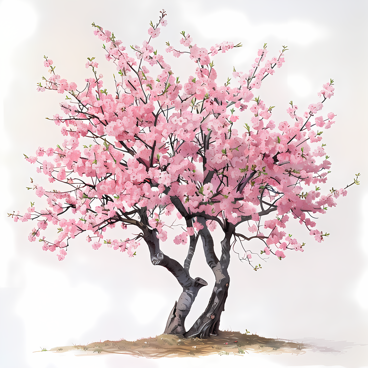 Cherry Blossom Tree,Pink Tree,Blooming