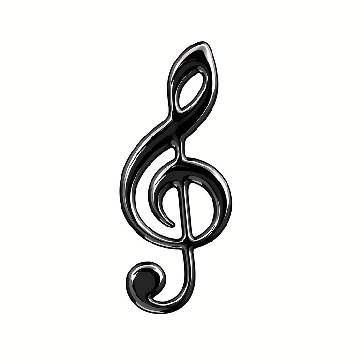 Music Note,Musical Symbol,Treble Clef