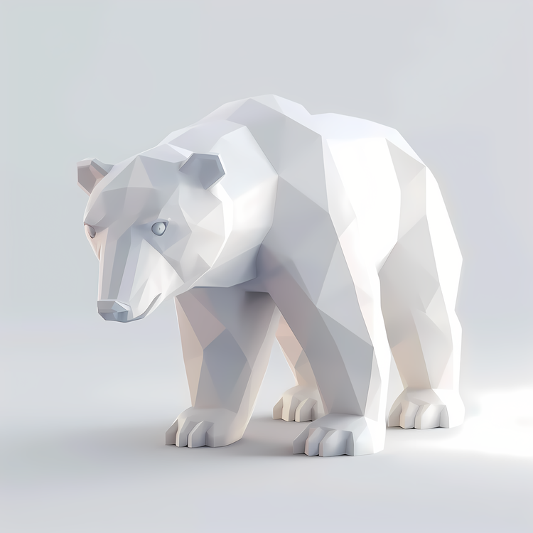 International Polar Bear Day,Geometric,Low Poly