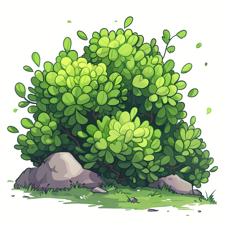 Bushes,Green Trees,Bush
