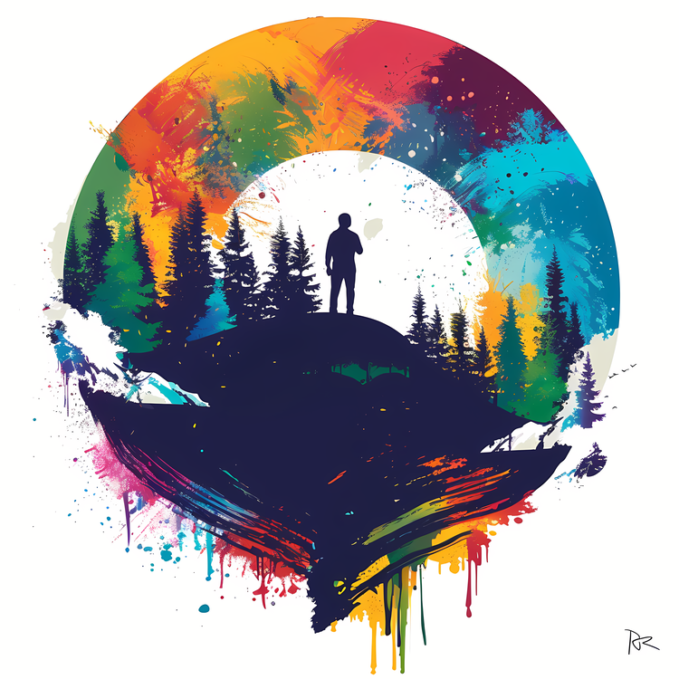 International Day Of Forests,Colorful,Grungy