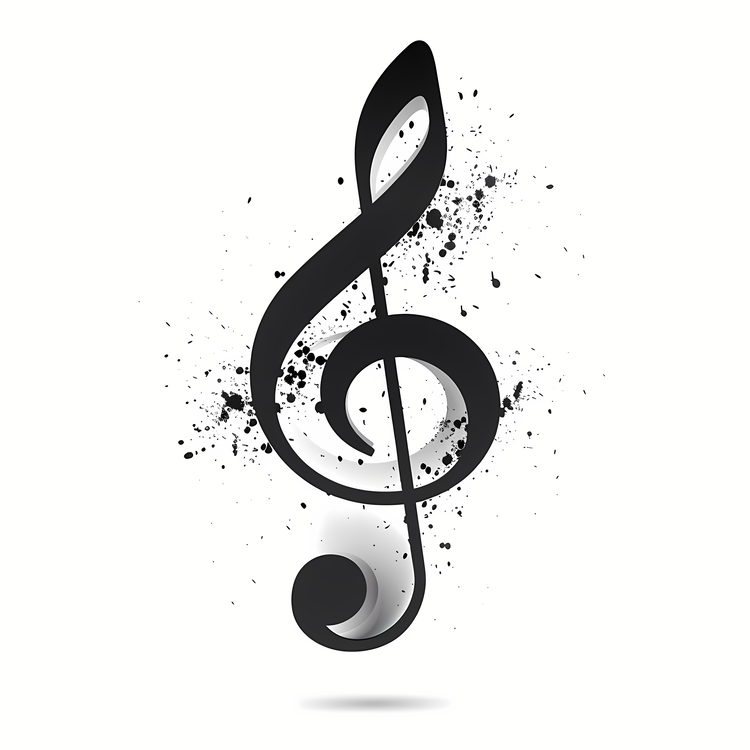Music Note,Symbol,Abstract Design