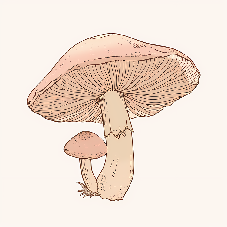 Common Mushroom,Mushroom,Underground