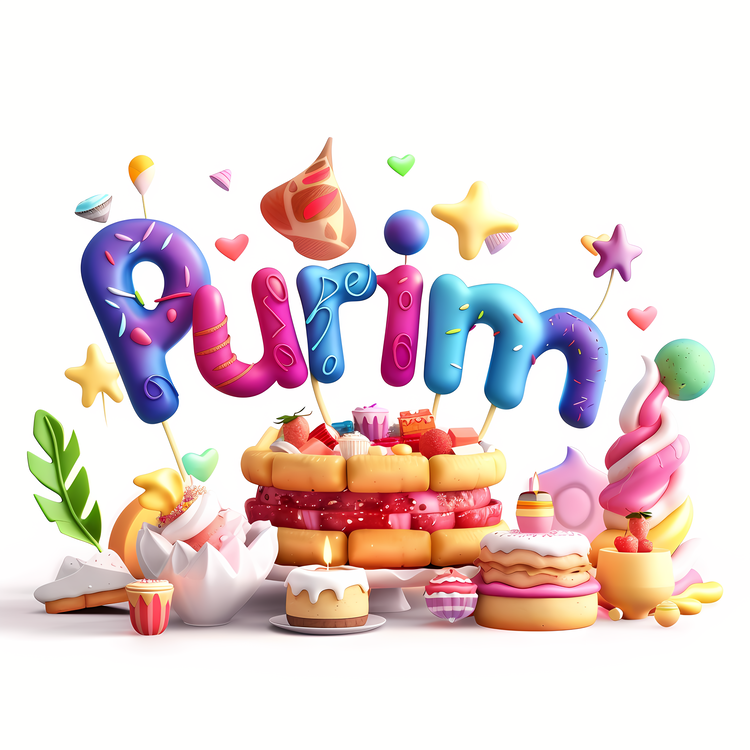 Purim,Happy Birthday,Cake