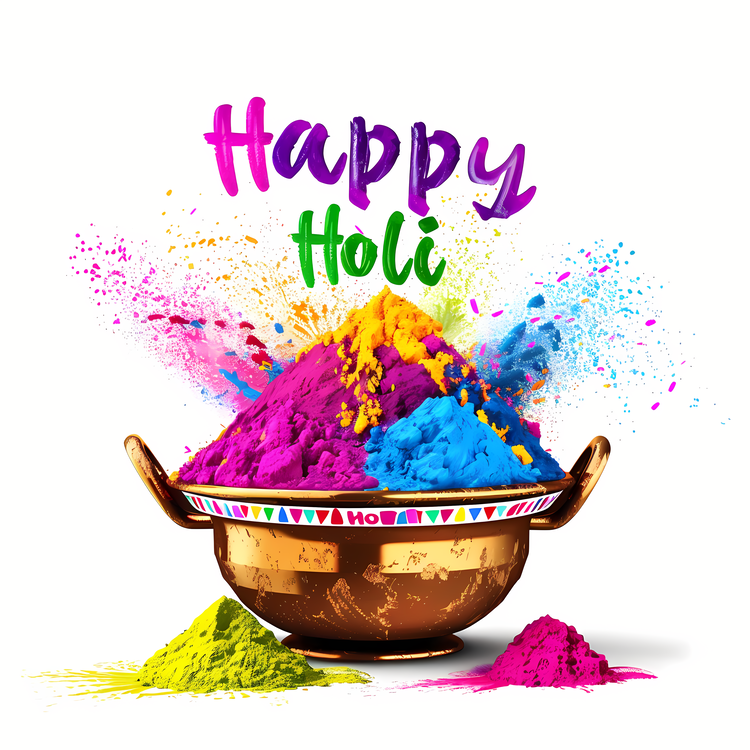 Happy Holi,Colorful Powder,Festive Colors