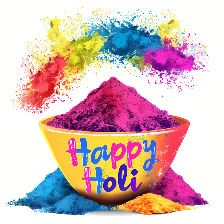 Happy Holi,For   Could Be Happy,Colorful
