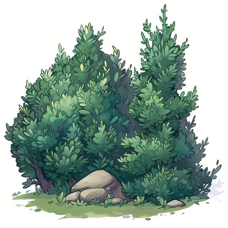 Bushes,Greenery,Trees