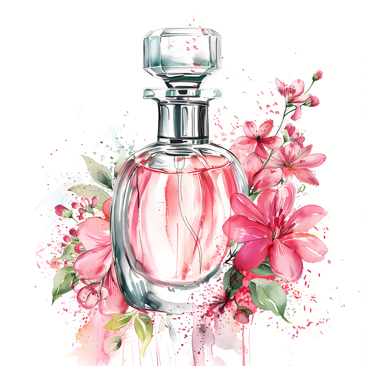 Fragrance Day,Flower,Watercolor