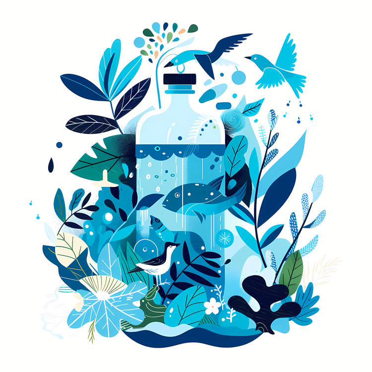 World Water Day,Blue Bottle,Water
