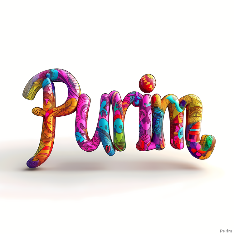 Purim,Colorful,Playful