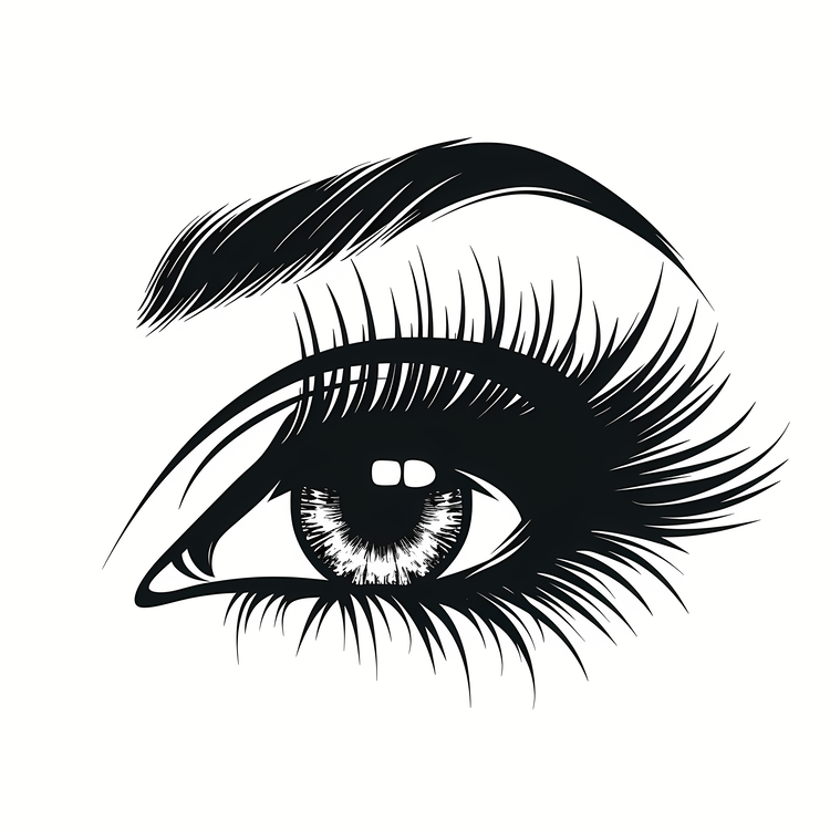 Eyelash,Eye,Eye Makeup