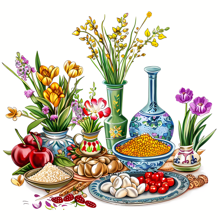 International Nowruz Day,Garden,Flowers