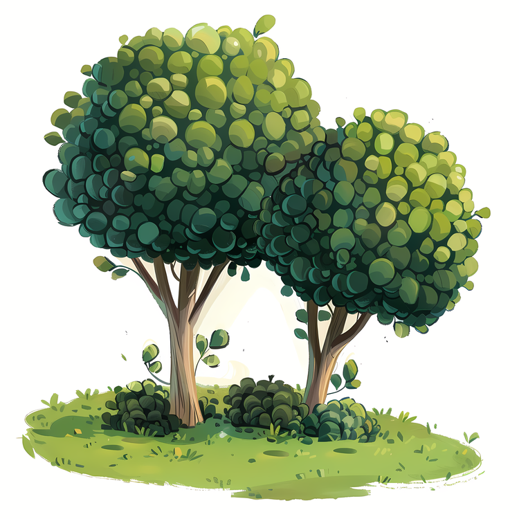 Bushes,Tree,Green