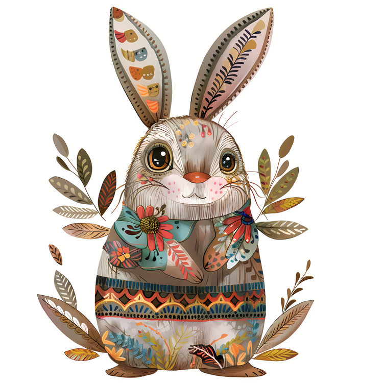 Easter Bunny,Cute,Whimsical