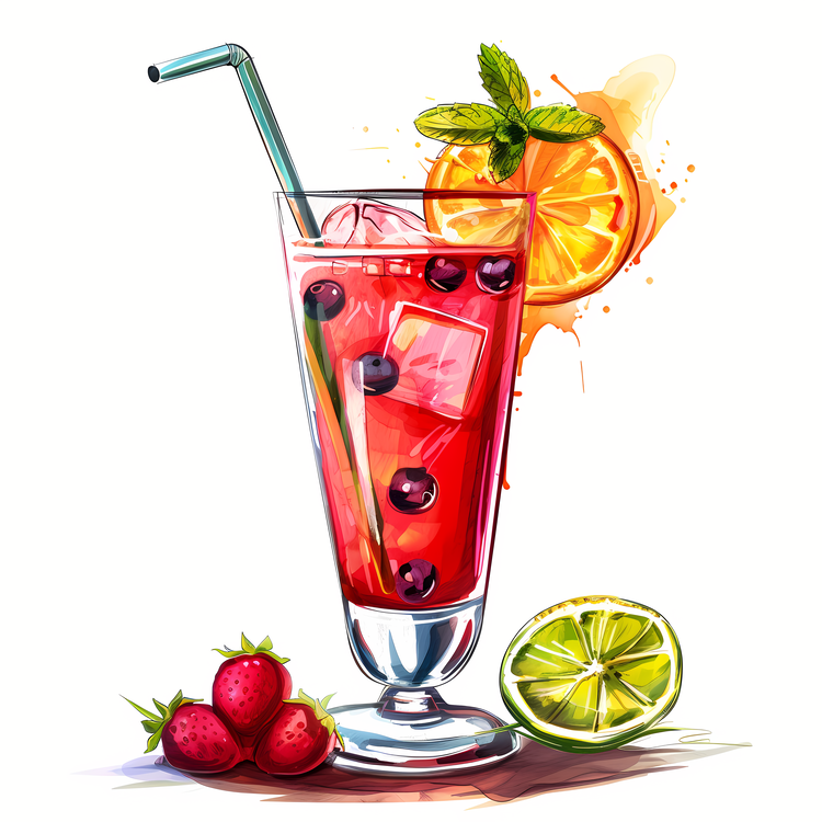 Cocktail Day,Strawberry Lemonade,Summer Drink