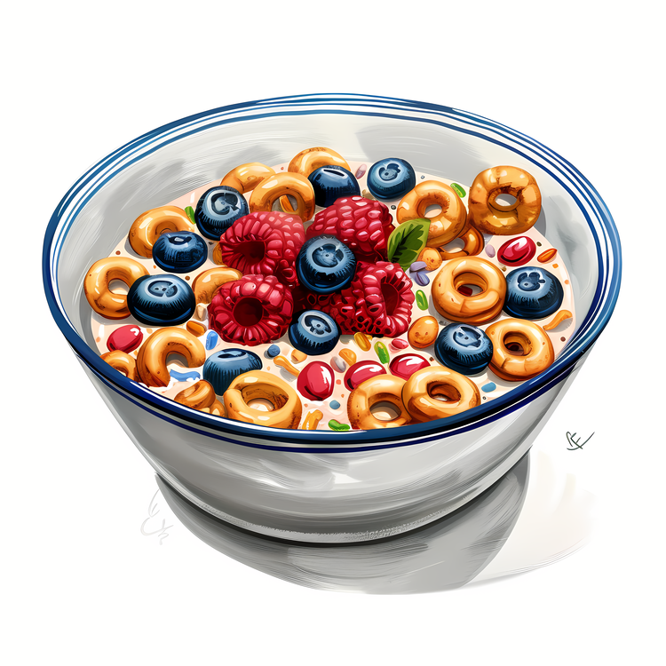 Cereal,Amazing Breakfast,Berries