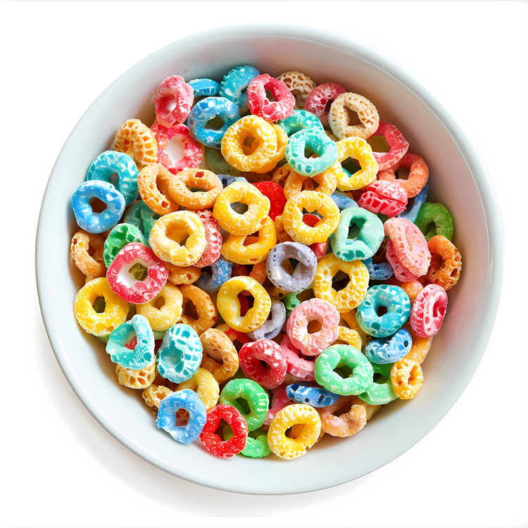 Cereal,Amazing Breakfast,Colorful Cheerios