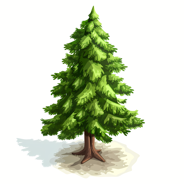 Fir Tree,Spruce Tree,Mountain Landscape