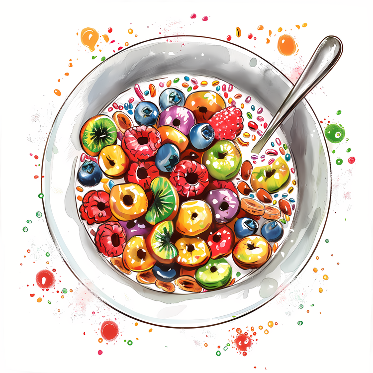 Cereal,Amazing Breakfast,Bowl