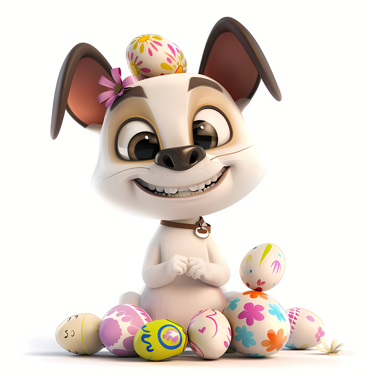 Easter Themed Pet,Cartoon,Animated