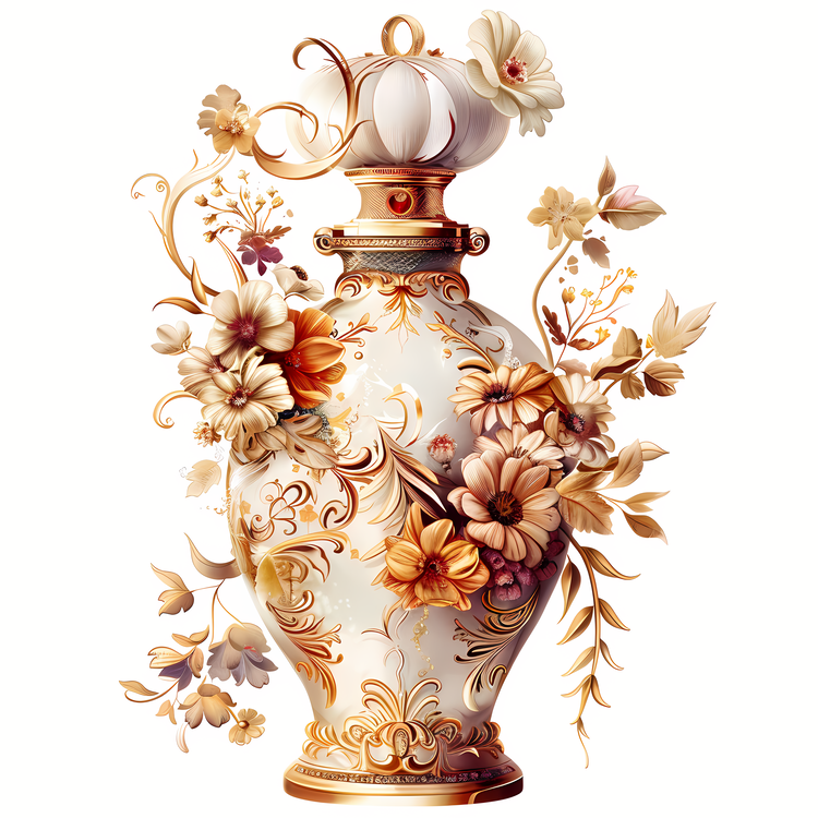Fragrance Day,Ornate,Vase