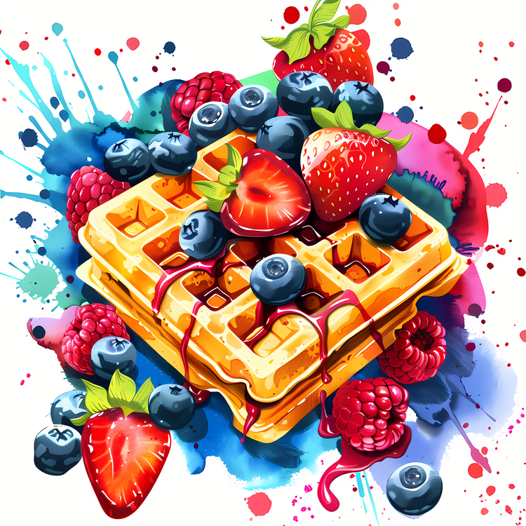 Waffle Day,Food,Fruit