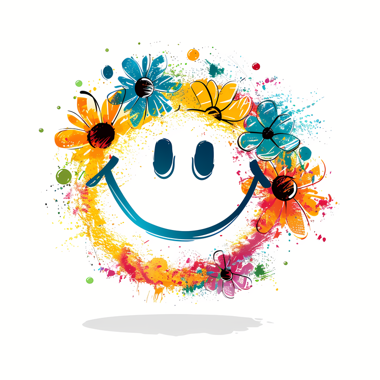 International Day Of Happiness,Smile,Flowers