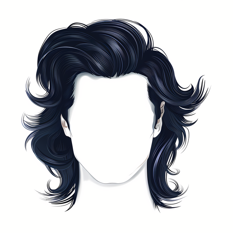Man Hairstyle,Dark Hair,Long Hair