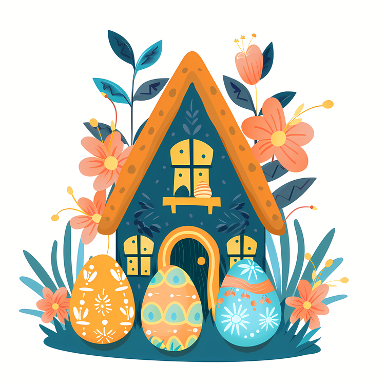 Easter Egg House,Home,House