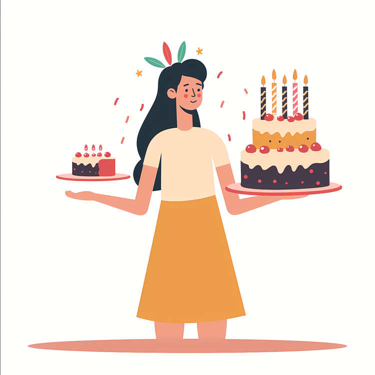Birthday,Happy Birthday Girl,Party With Cakes