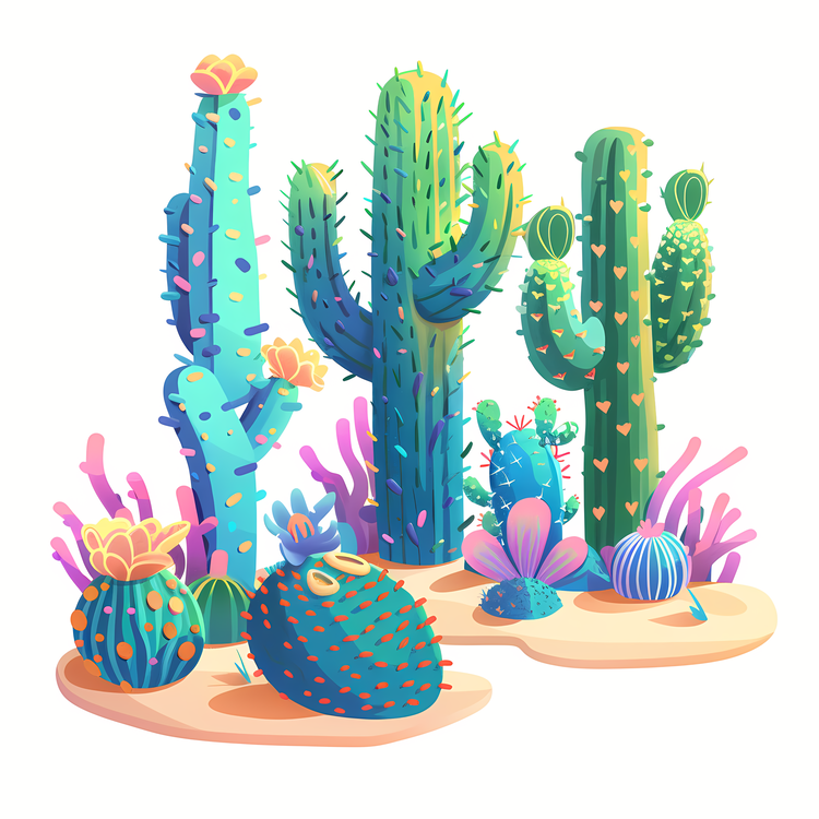 Mexican Cacti,Cactus,Plant