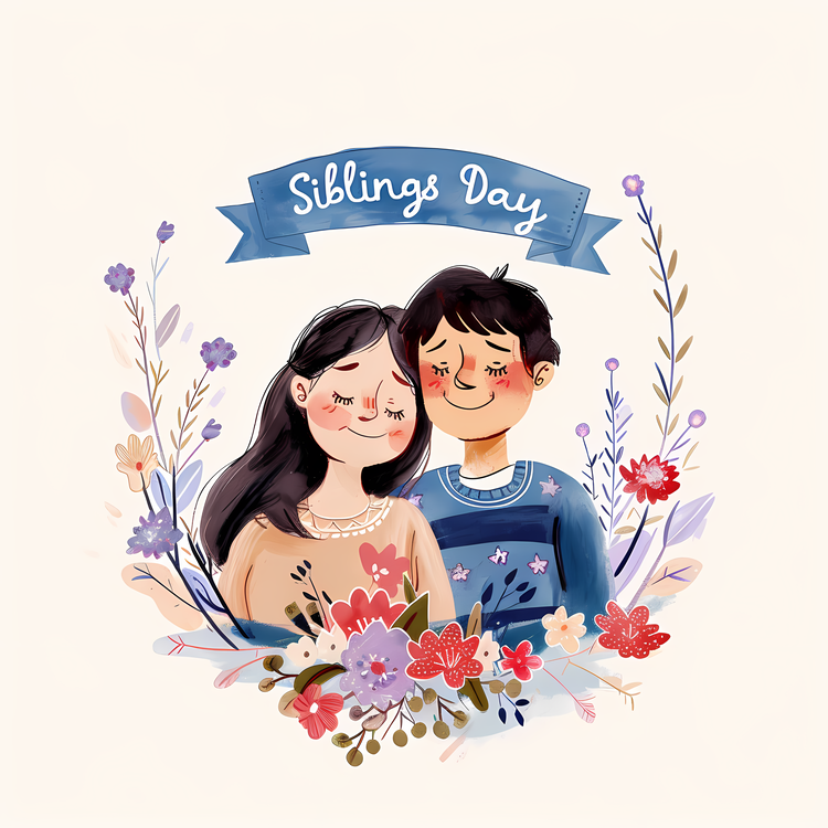 National Siblings Day,Sweet,Whimsical