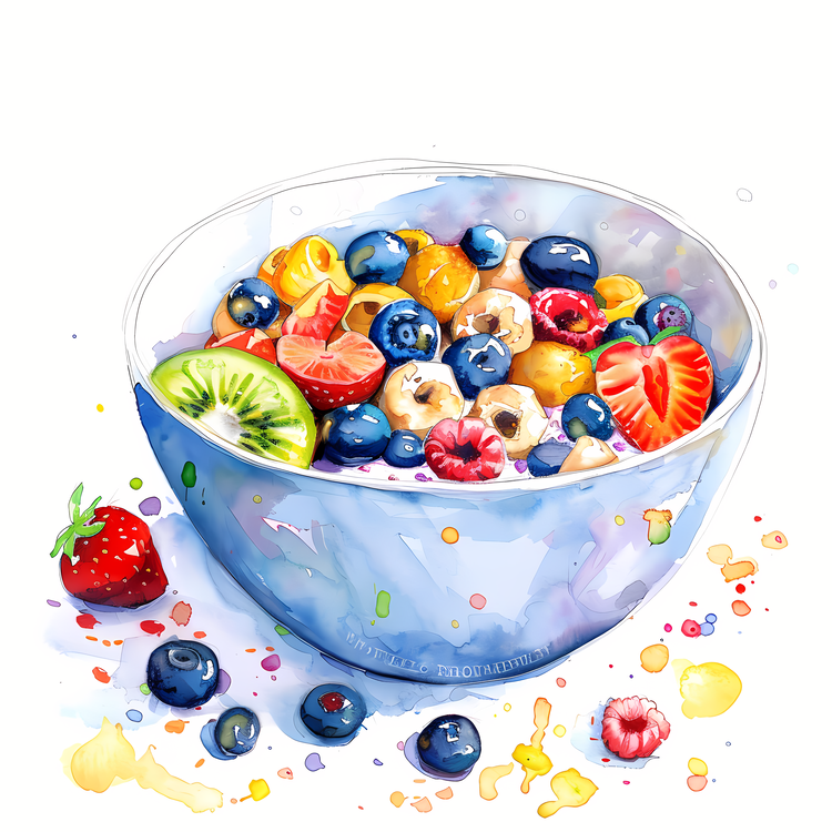 Cereal,Amazing Breakfast,Fruit